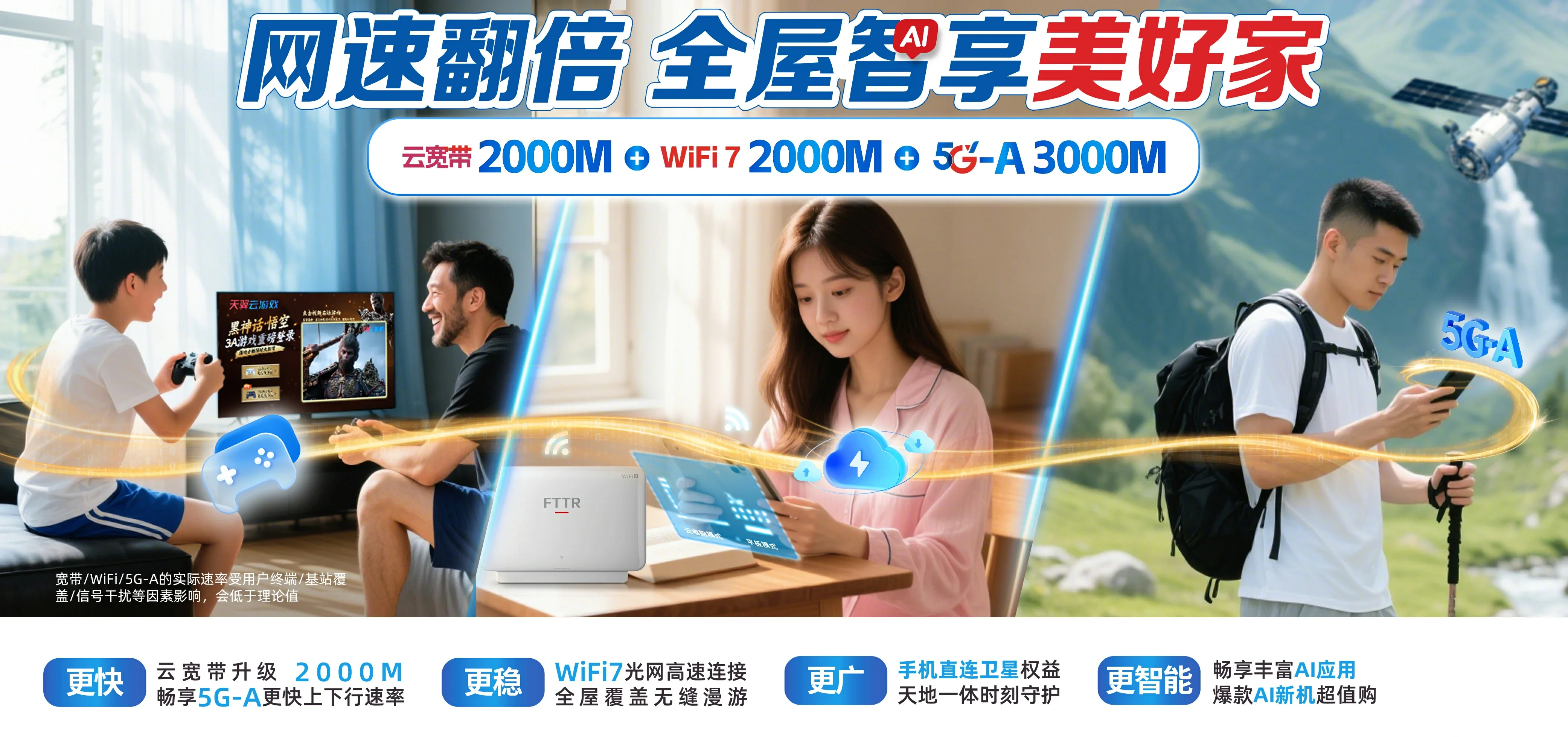 中国电信 诸城市电信宽带 宽带套餐